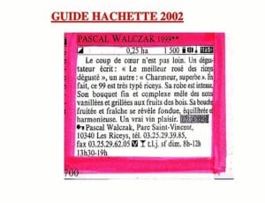 guide hachette 2002